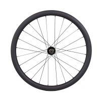 2017 OEM super light bicycle 40mm clincher tubeless road bike carbon wheel