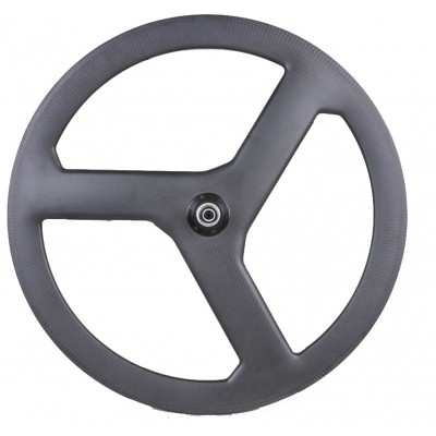 Wholesale Baolijia Super Light Tri spoke road OEM Carbon 3 Spoke bicycle wheel