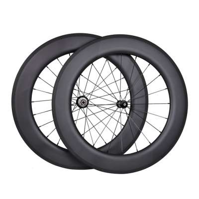 Best selling no external holes 86mm bike wheels 700c clincher chinese road bike wheels