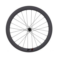 Chinese 23mm Width 50mm Depth Carbon Wheels 700C Clincher Front